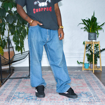 Vintage Y2K Nautica Baggy Blue Denim Jeans