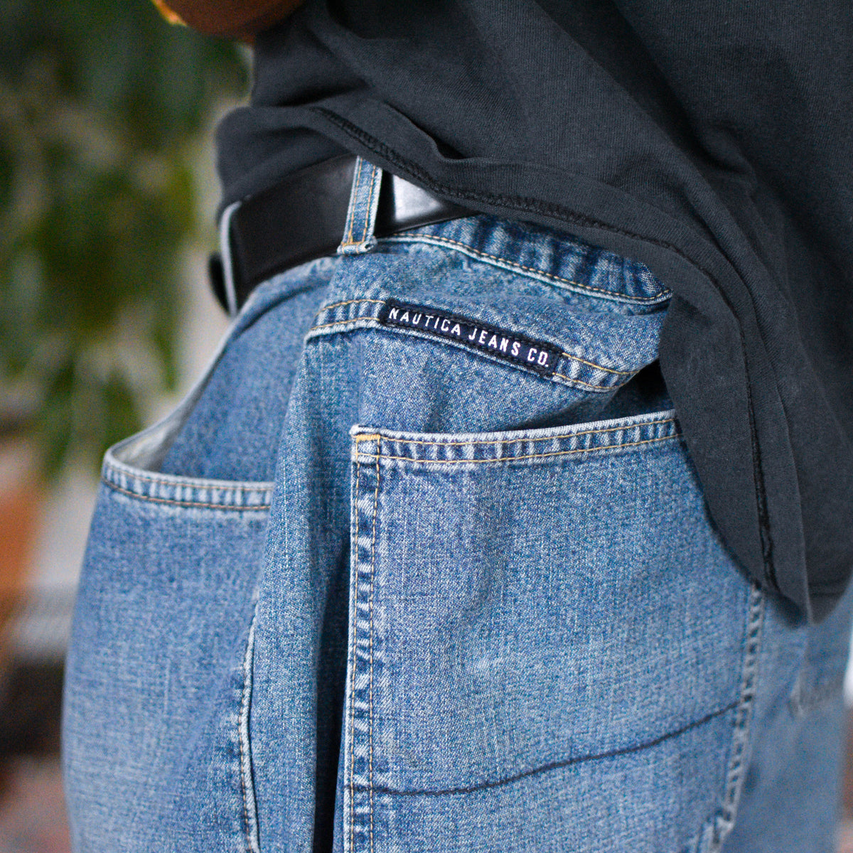 Vintage Y2K Nautica Baggy Blue Denim Jeans