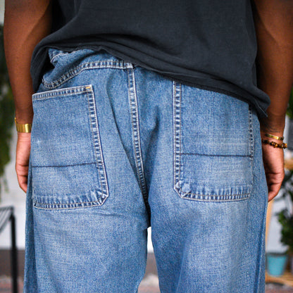 Vintage Y2K Nautica Baggy Blue Denim Jeans