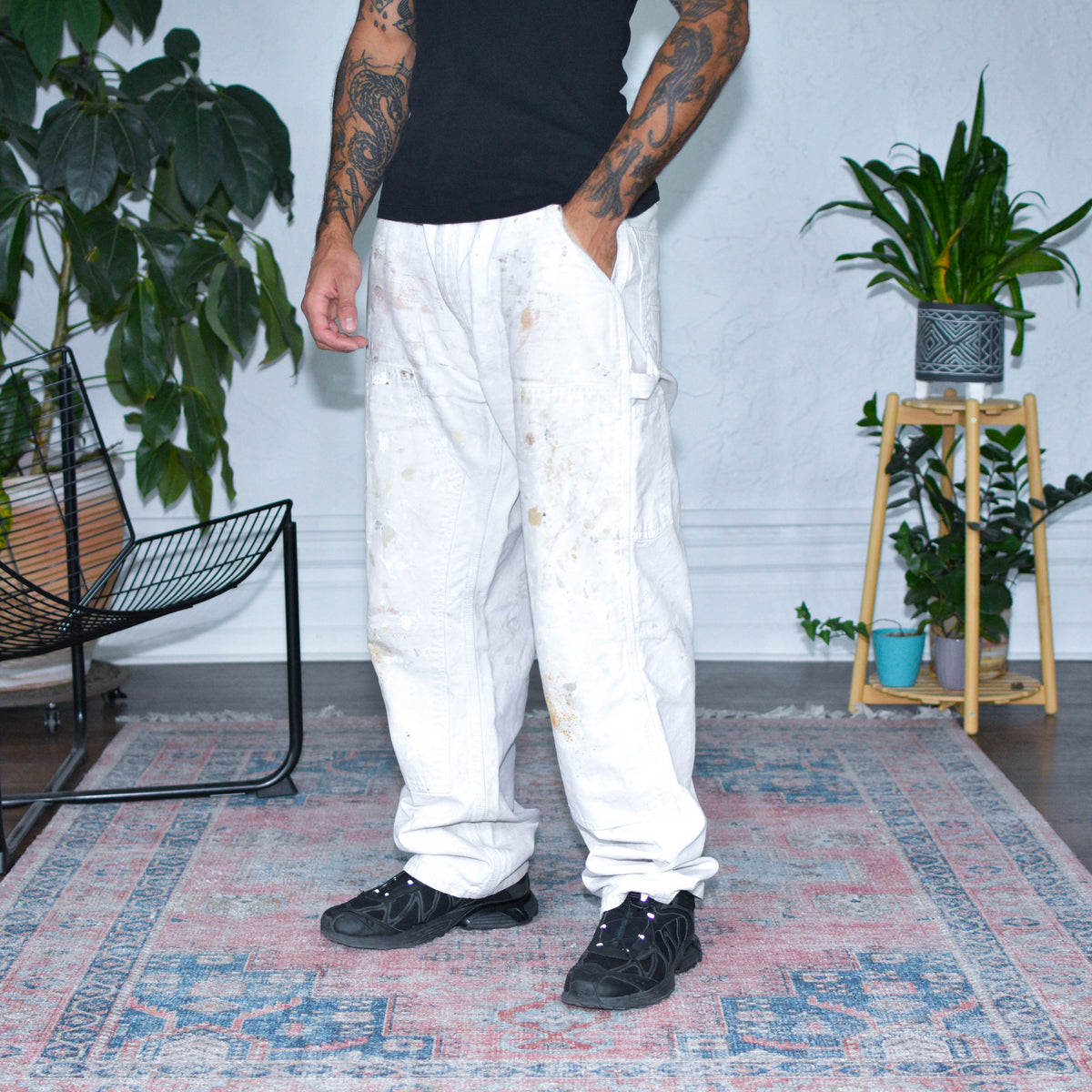 Vintage Distressed Carhartt Double Knee Carpenter Pants