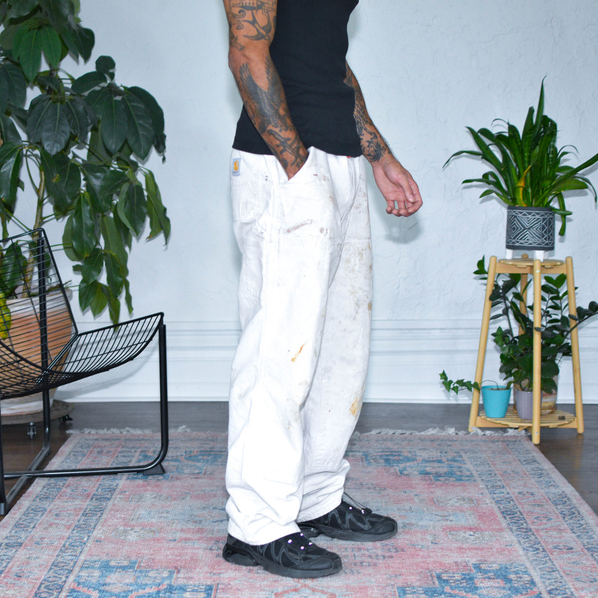 Vintage Distressed Carhartt Double Knee Carpenter Pants