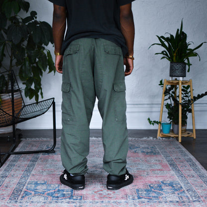 Vintage 80s Camco Olive Green Military Cargo Pants