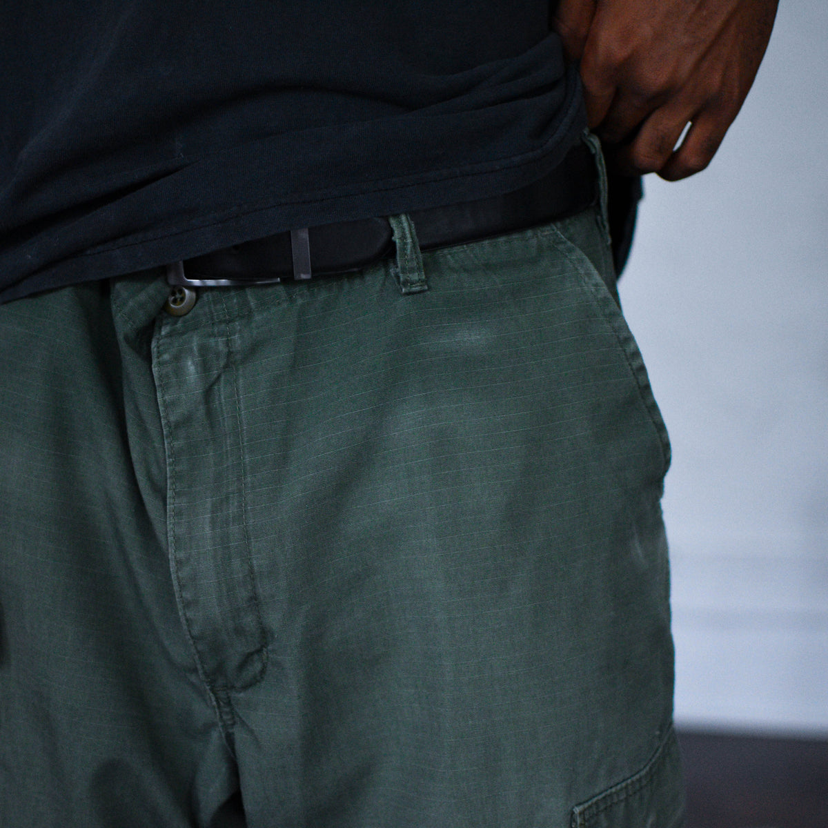Vintage 80s Camco Olive Green Military Cargo Pants