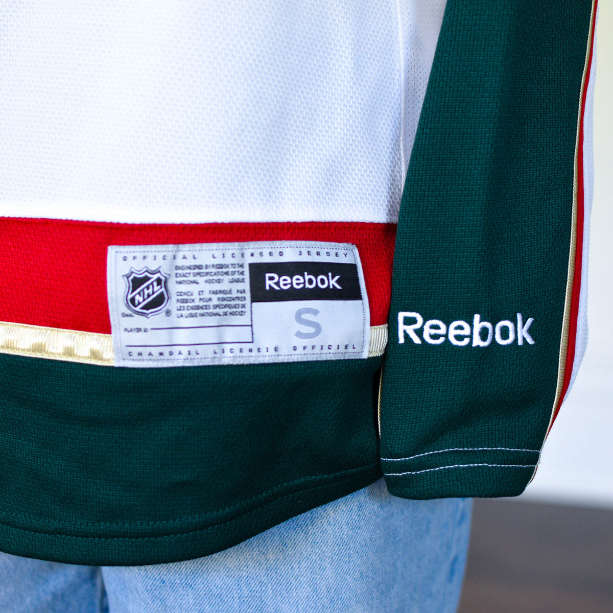 2011  Minnesota Wild Reebok Home Jersey