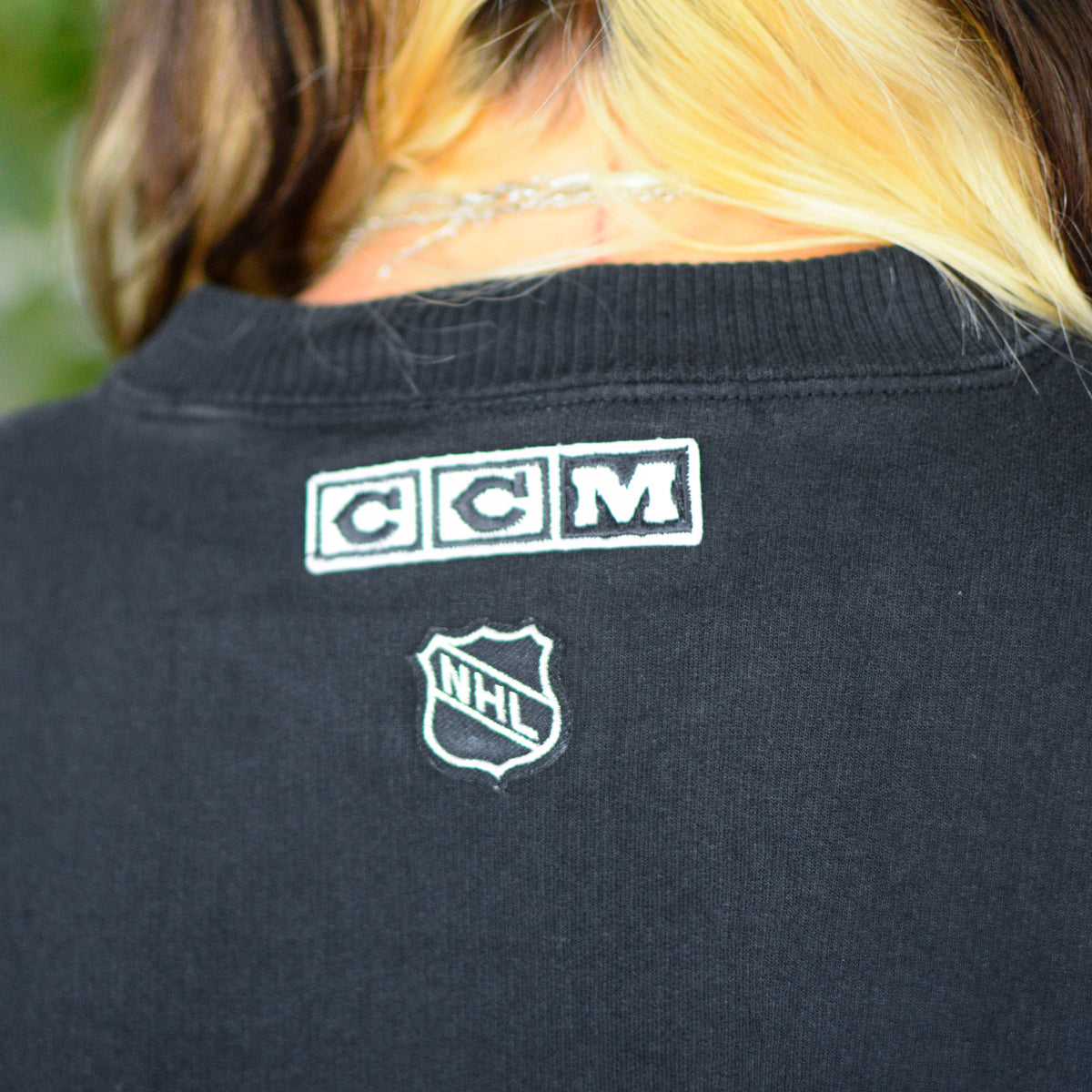 Vintage Minnesota Wild Black CCM Sweatshirt