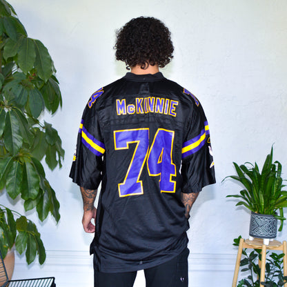 Vintage Minnesota Vikings Bryant McKinnie Alternate Black Jersey