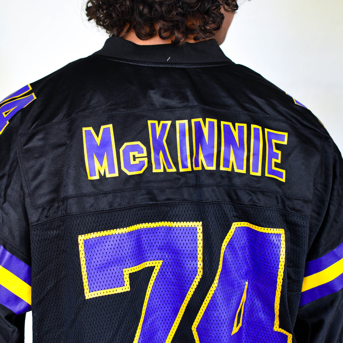 Vintage Minnesota Vikings Bryant McKinnie Alternate Black Jersey