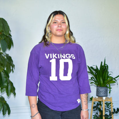 Vintage 70s Minnesota Vikings Fran Tarkenton Champion Shirt