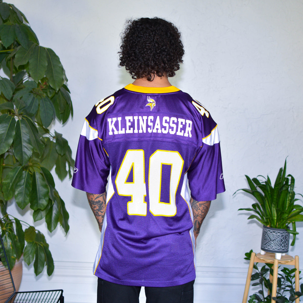 Vintage Minnesota Vikings Jim Kleinsasser Home Jersey