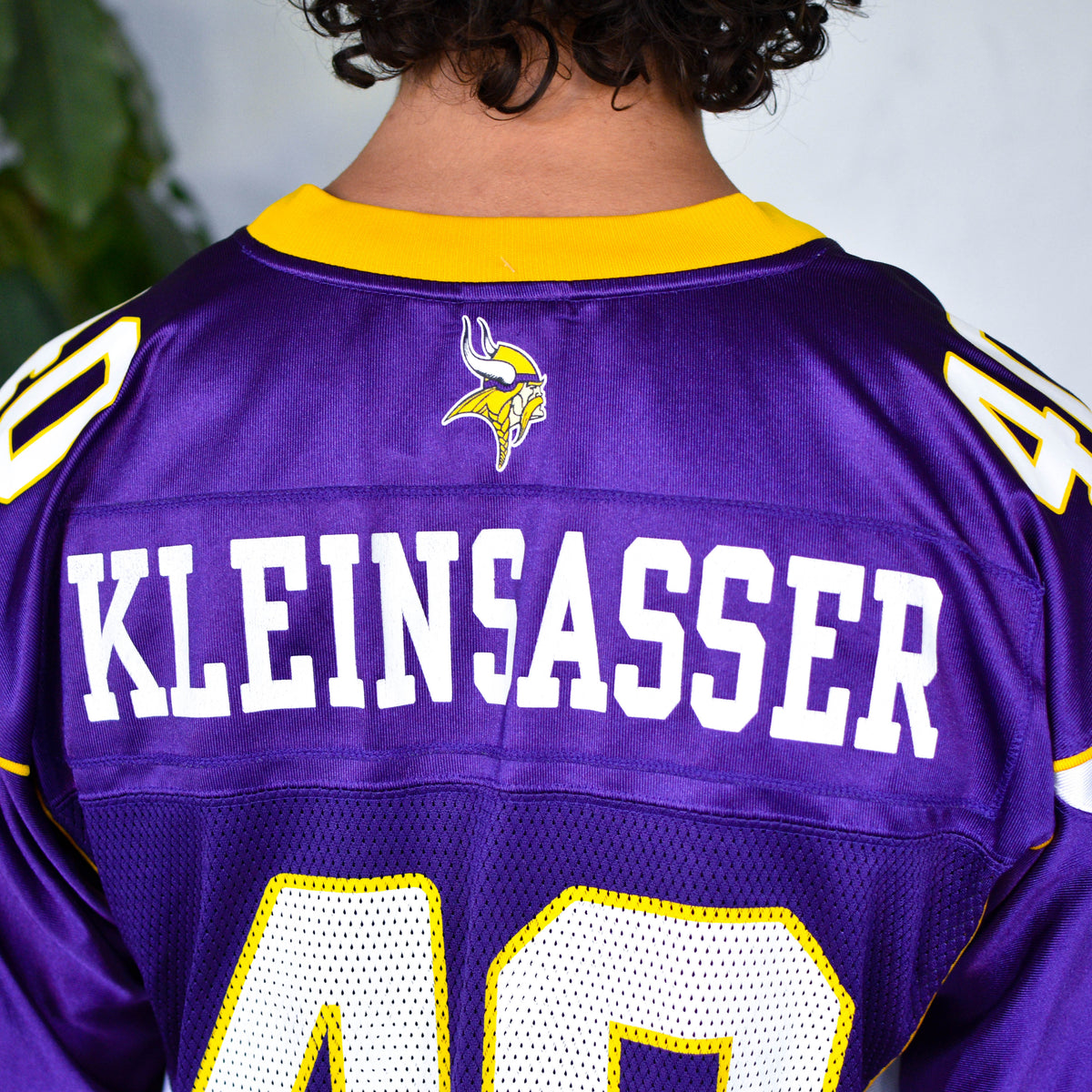 Vintage Minnesota Vikings Jim Kleinsasser Home Jersey