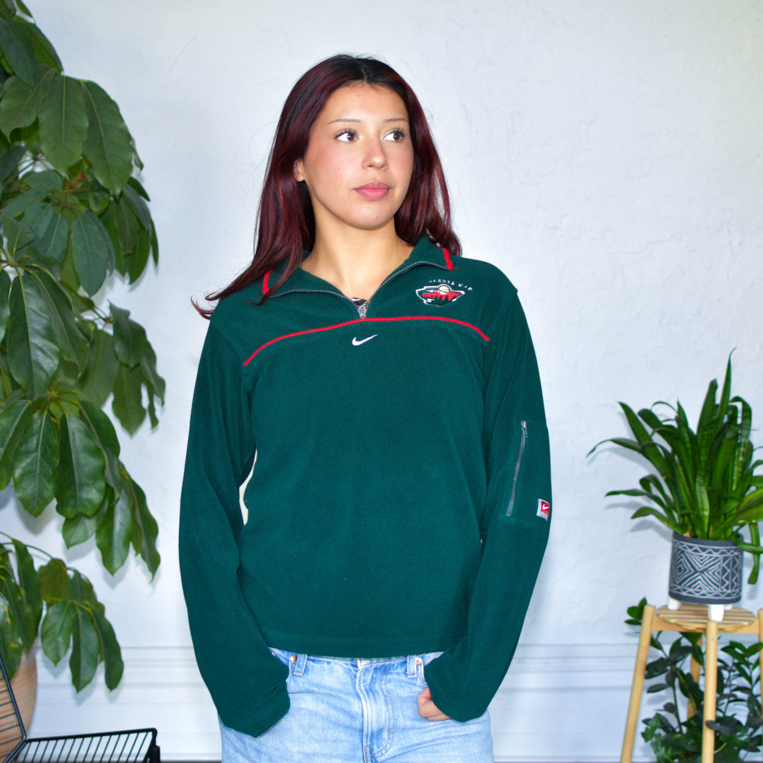 Vintage Minnesota Wild Femme Nike Fleece