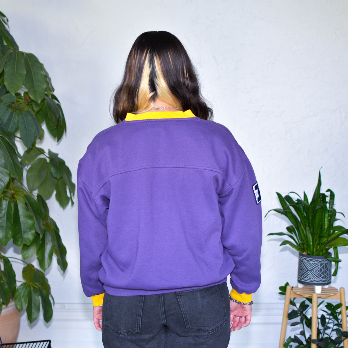 Vintage Minnesota Vikings Lee Sport Purple Sweatshirt