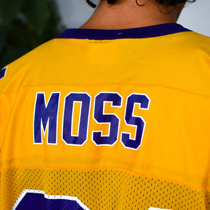 Vintage Minnesota Vikings Randy Moss Alternate Yellow Jersey