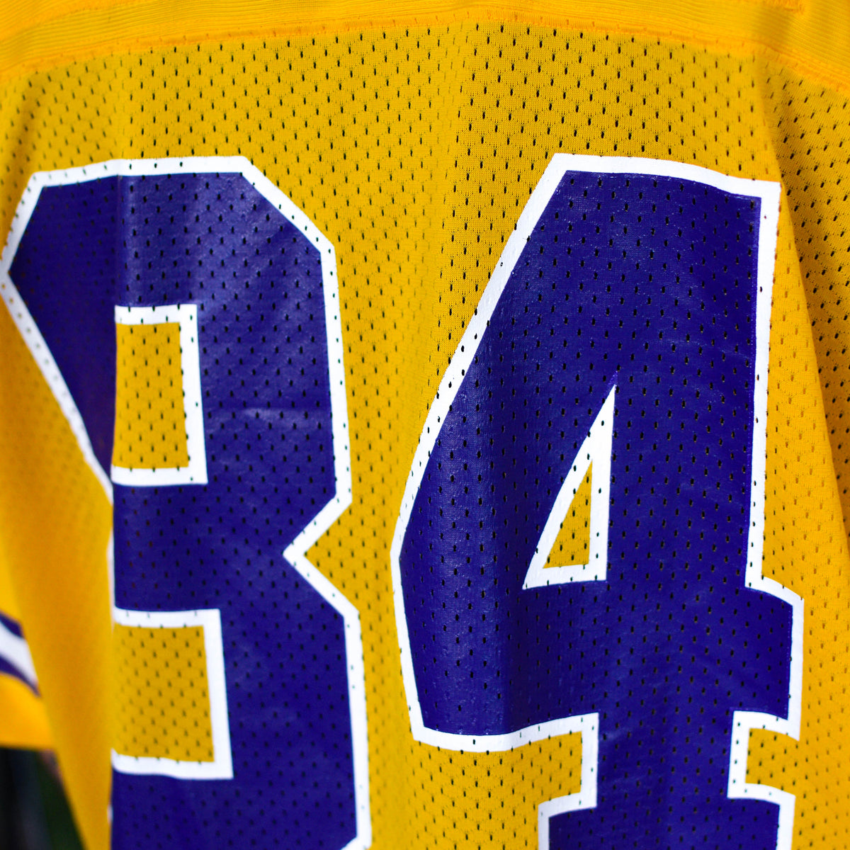 Vintage Minnesota Vikings Randy Moss Alternate Yellow Jersey