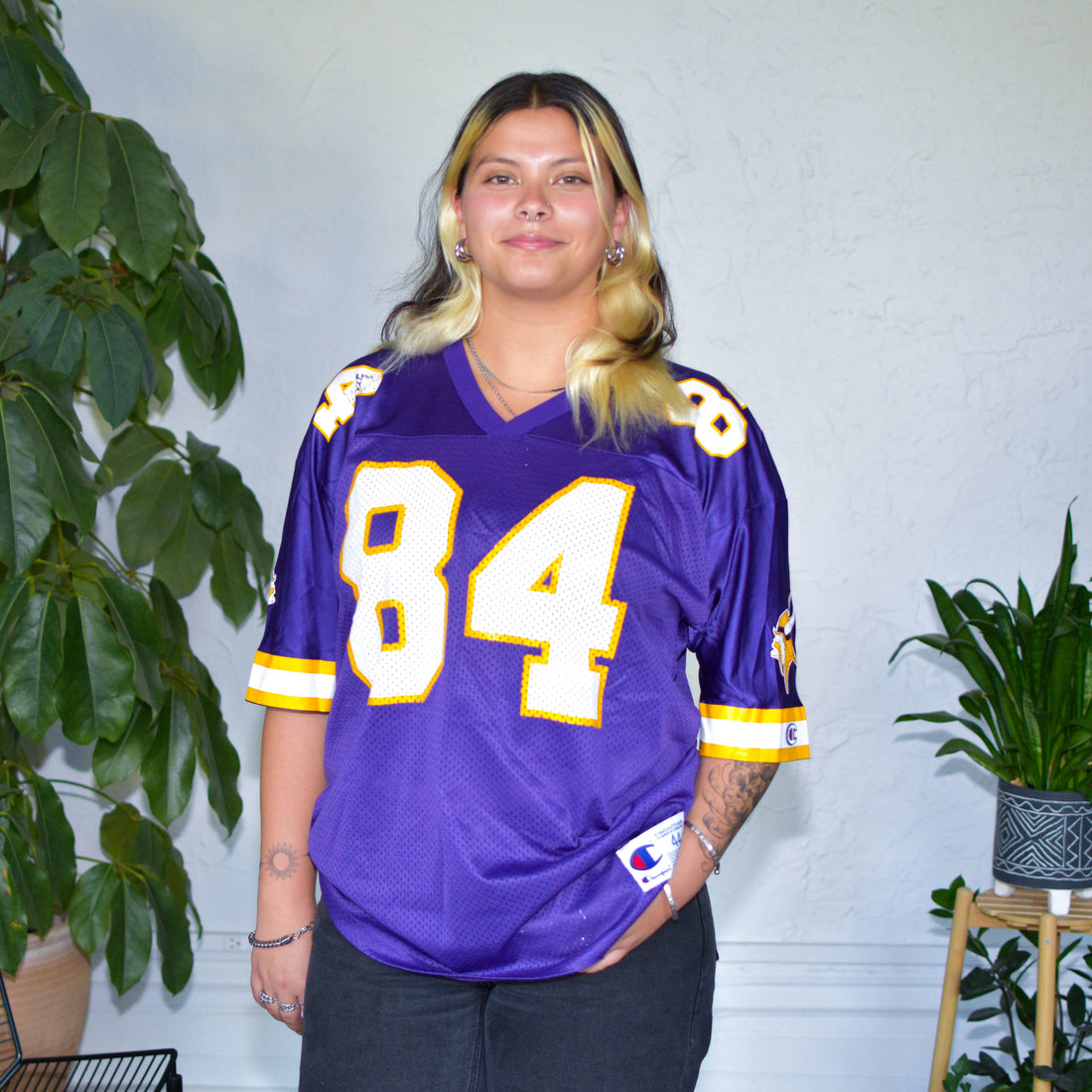 Vintage Minnesota Vikings Randy Moss Champion Jersey