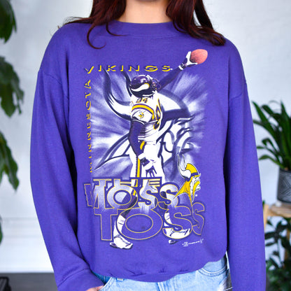 Vintage 1998 Minnesota Vikings Randy Moss Sweatshirt