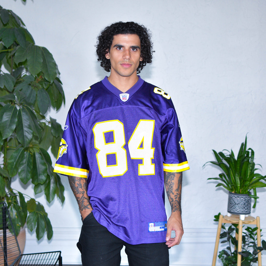 Vintage Minnesota Vikings Randy Moss Reebok Jersey
