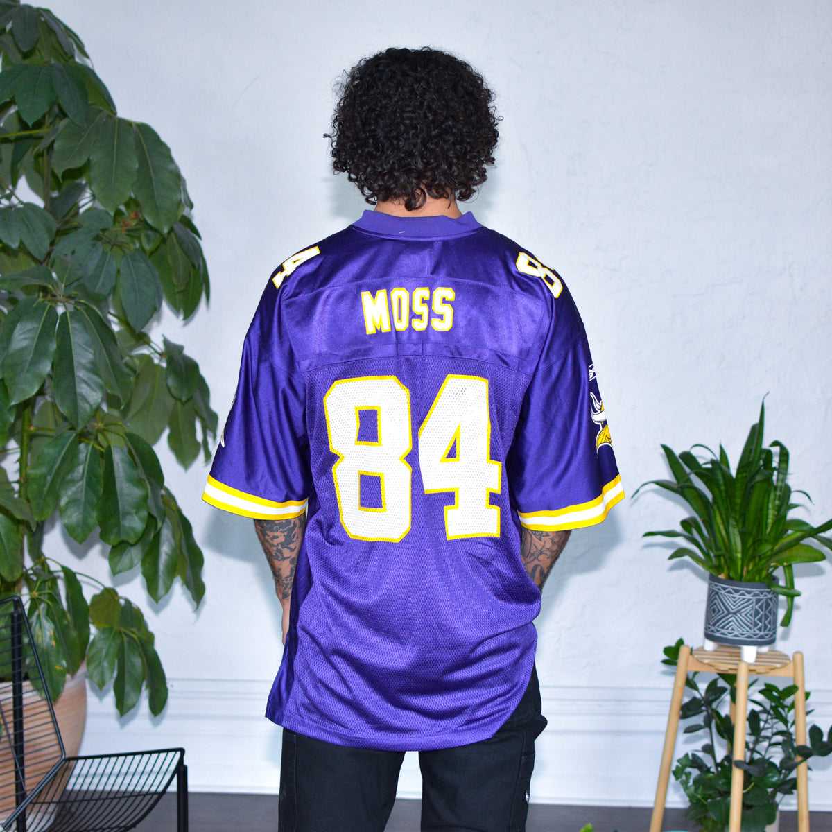 Vintage Minnesota Vikings Randy Moss Reebok Jersey