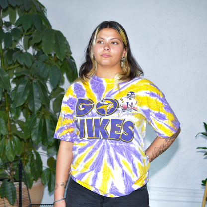 Vintage Minnesota Vikings Daunte Culpepper Tie-Dye T-Shirt