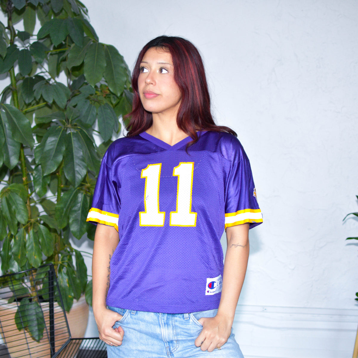Vintage Minnesota Vikings Daunte Culpepper Champion Jersey