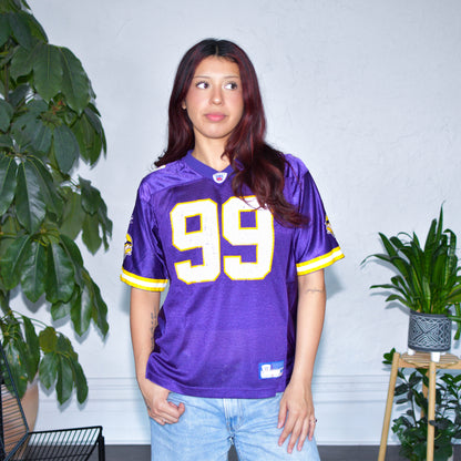 Vintage Minnesota Vikings Chris Hovan Femme Jersey