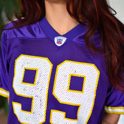 Vintage Minnesota Vikings Chris Hovan Femme Jersey
