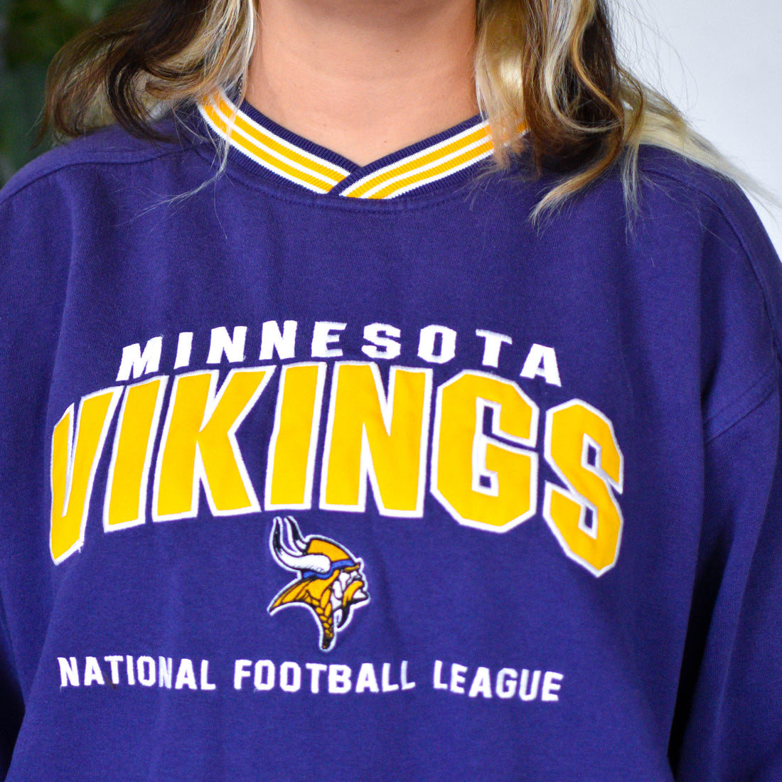 Vintage Minnesota Vikings Lee Sport Purple Sweatshirt