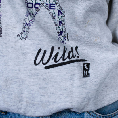 Vintage Minnesota Moose Gray Sweatshirt
