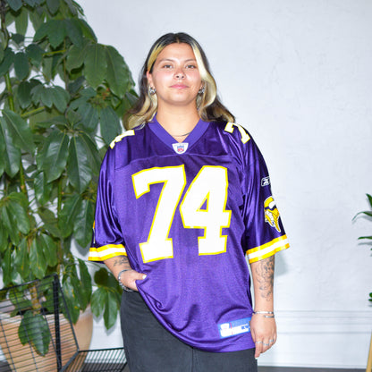 Vintage Minnesota Vikings Bryant McKinnie Reebok Jersey