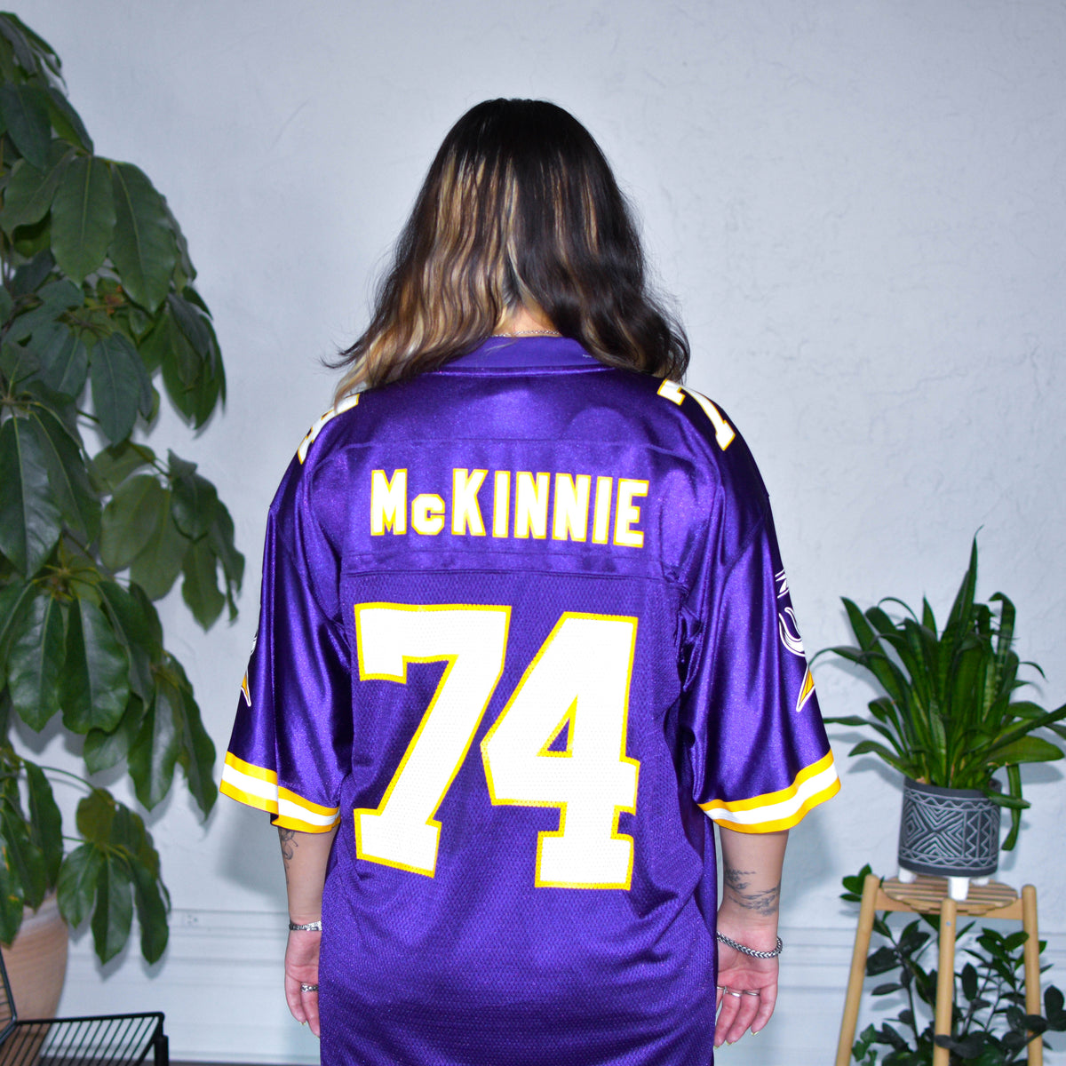 Vintage Minnesota Vikings Bryant McKinnie Reebok Jersey