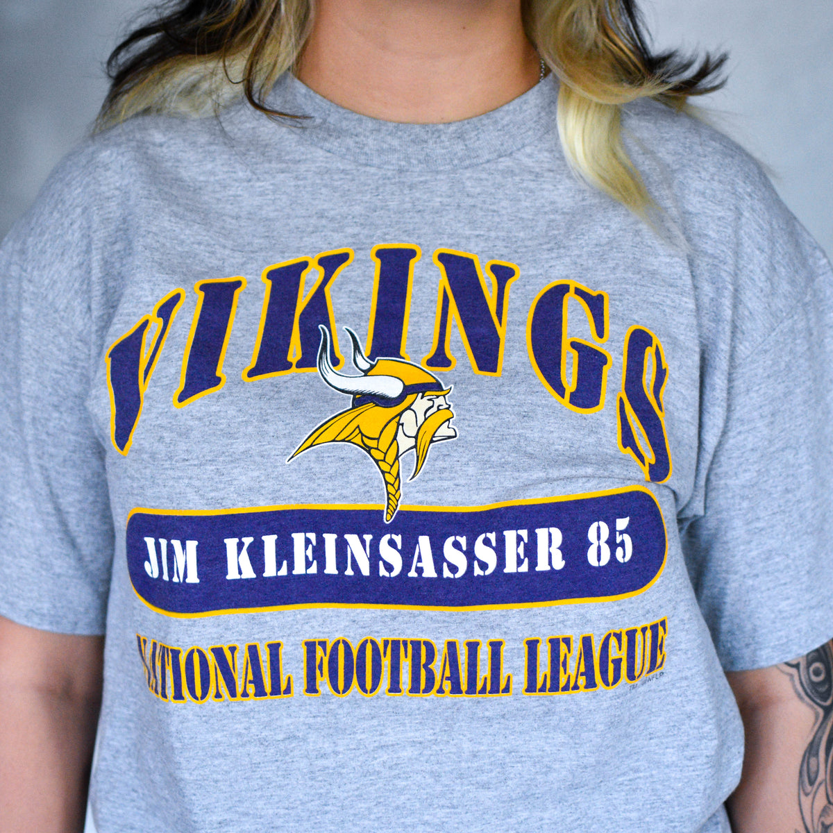 Vintage Minnesota Vikings Jim Kleinsasser T-Shirt