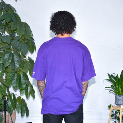 Vintage Minnesota Vikings Prop Player Purple Graphic T-Shirt