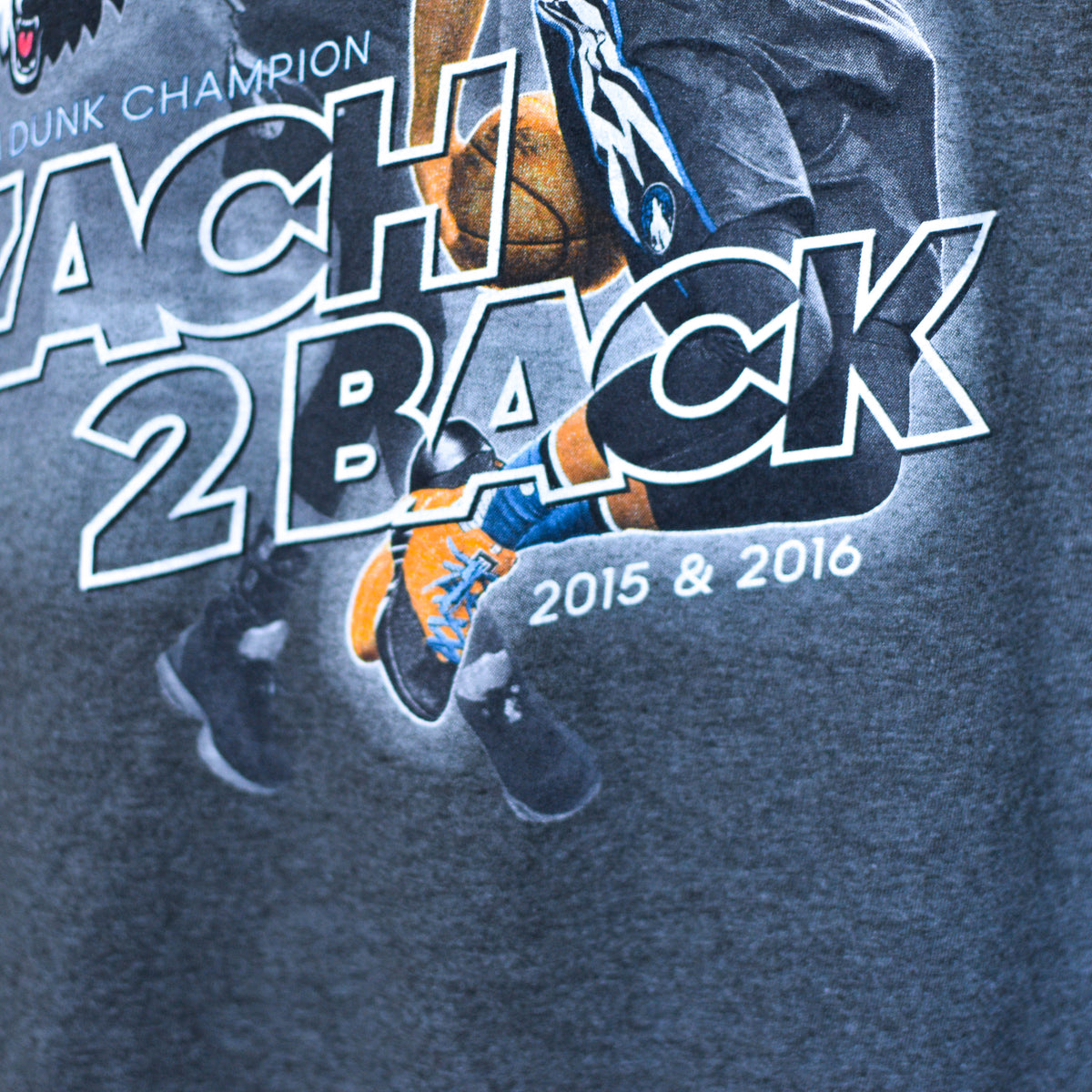 Vintage Adidas Zach LaVine Slam Dunk Champion T-Shirt