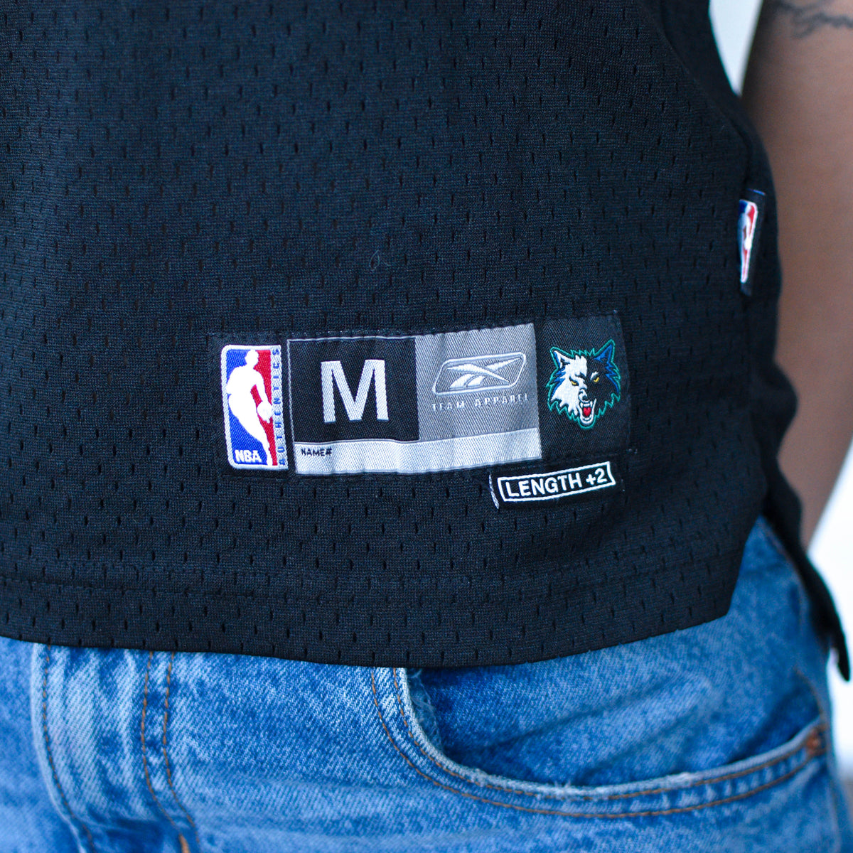 Vintage Minnesota Timberwolves Reebok Latrell Sprewell 