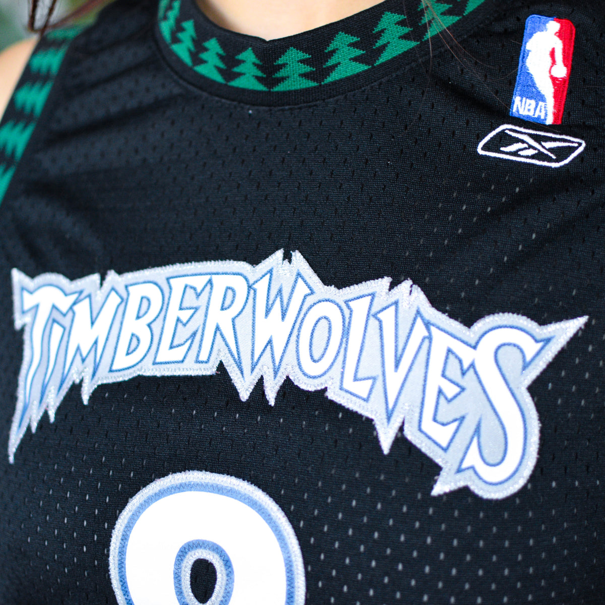 Vintage Minnesota Timberwolves Reebok Latrell Sprewell 