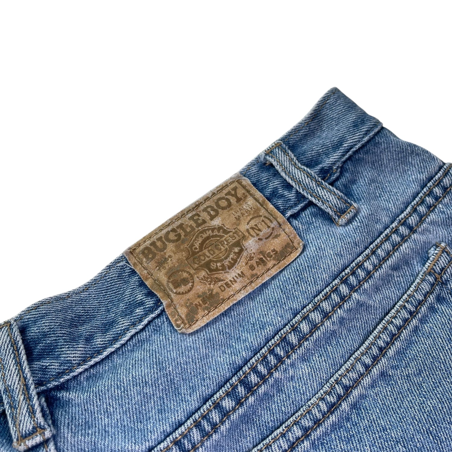 Vintage 90s Bugle Boy Jean Shorts