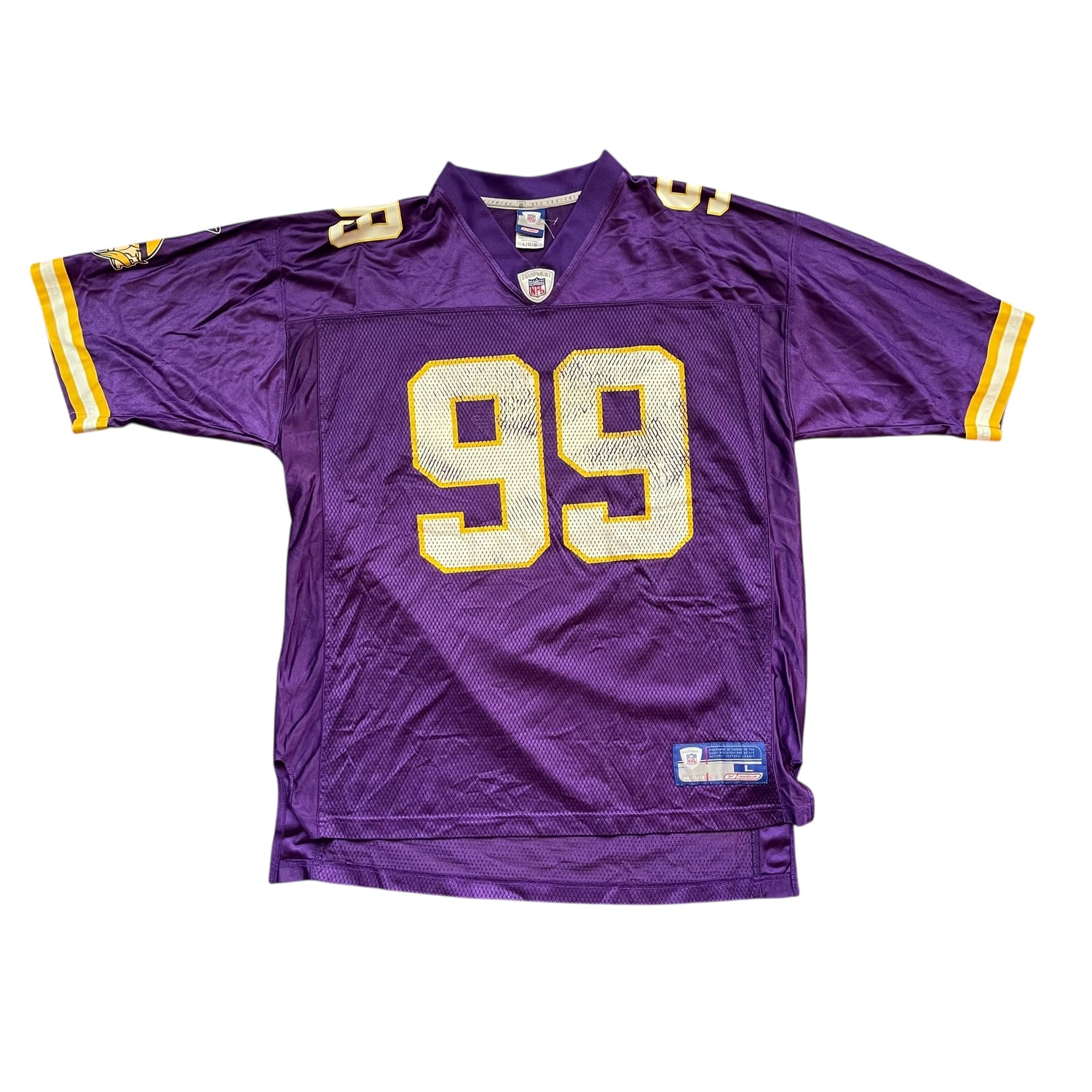 Vintage Chris Hovan Minnesota Vikings Jersey