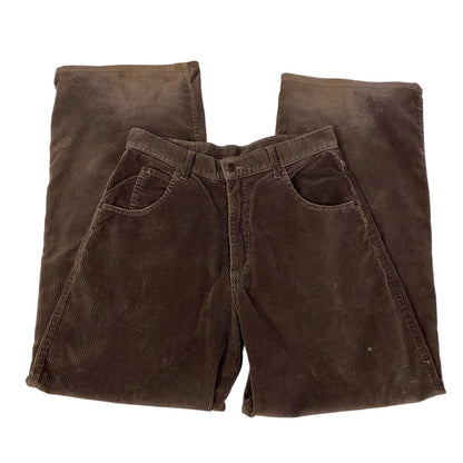 Vintage SOLO Semore Corduroy Brown Wide Leg Pants