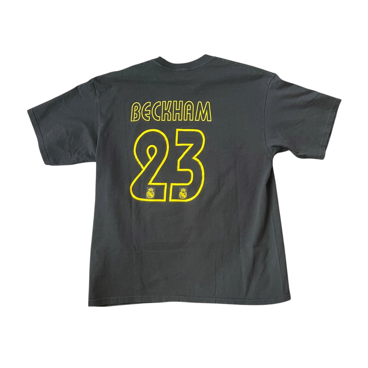 Vintage David Beckham Real Madrid Graphic T-Shirt