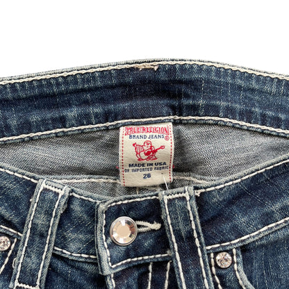 Y2K True Religion Studded Flare Jeans