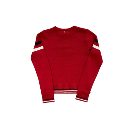 Vintage Y2K South Pole Knit Long-Sleeve Sweatshirt