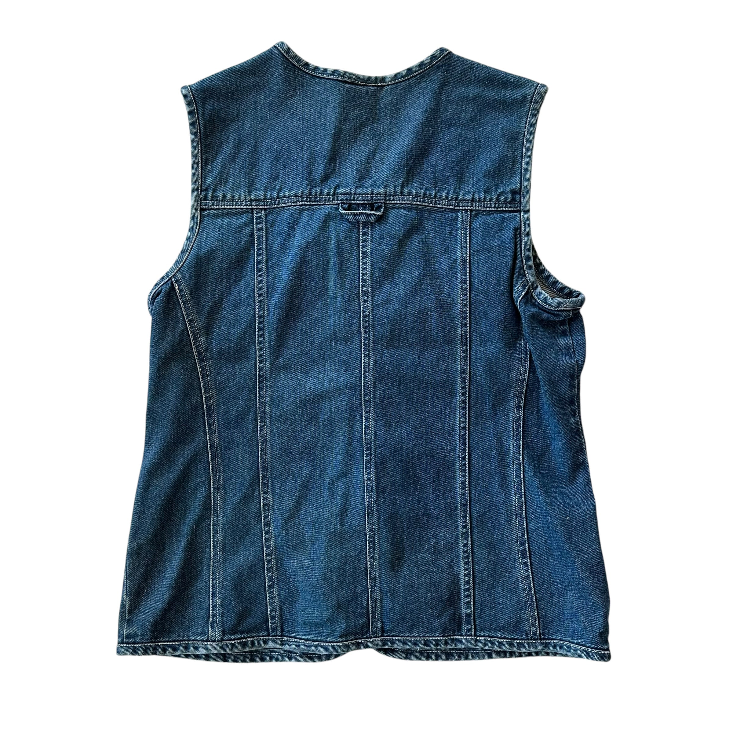 Vintage Deadstock No Boundaries Denim Vest Top