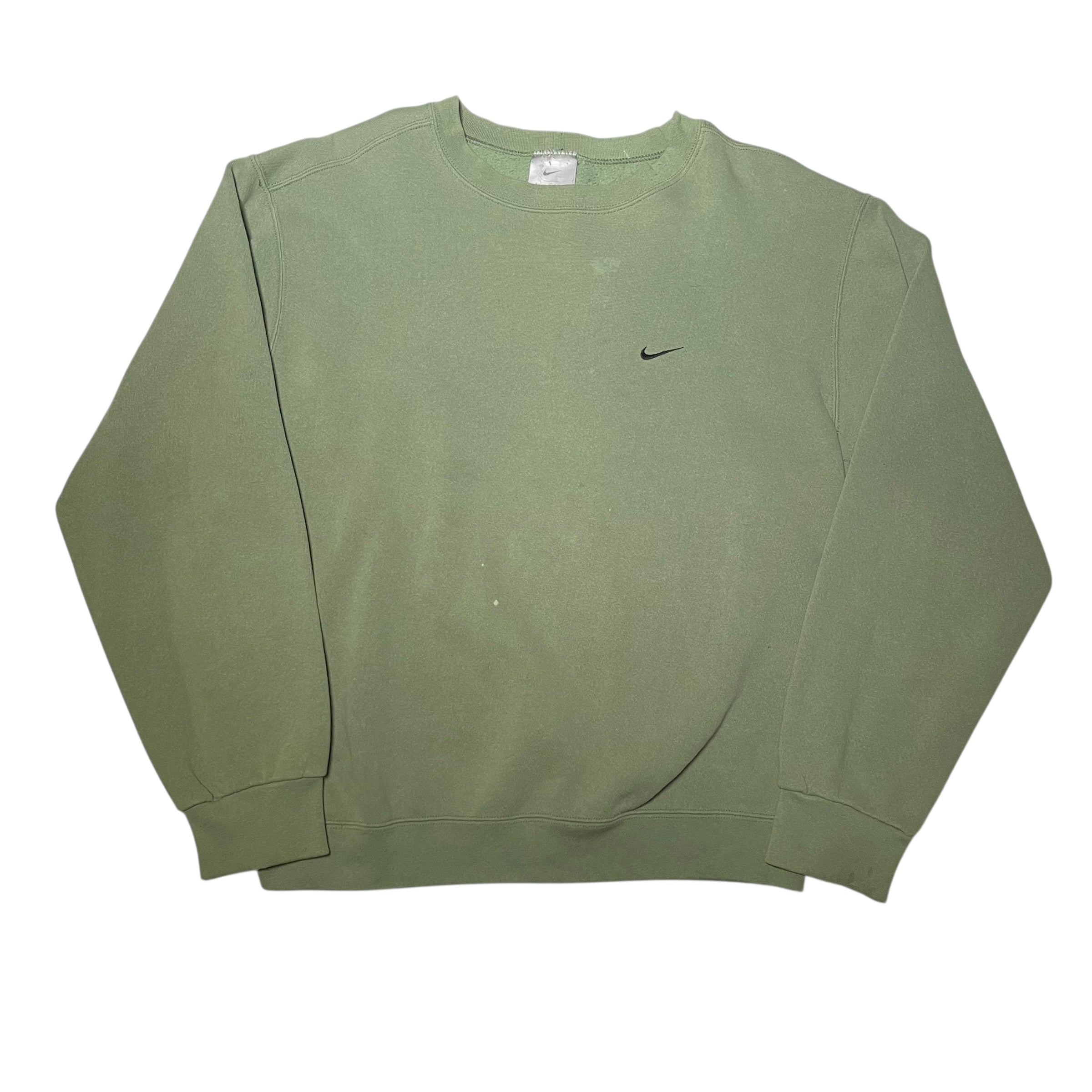Y2K Mint Green Nike Crewneck Sweatshirt