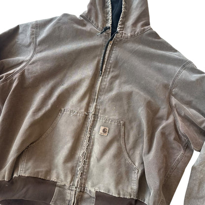 Vintage Carhartt Brown Faded Work Jacket