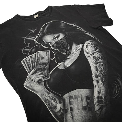 Y2K Chicano Sexy Hustler Graphic T-Shirt