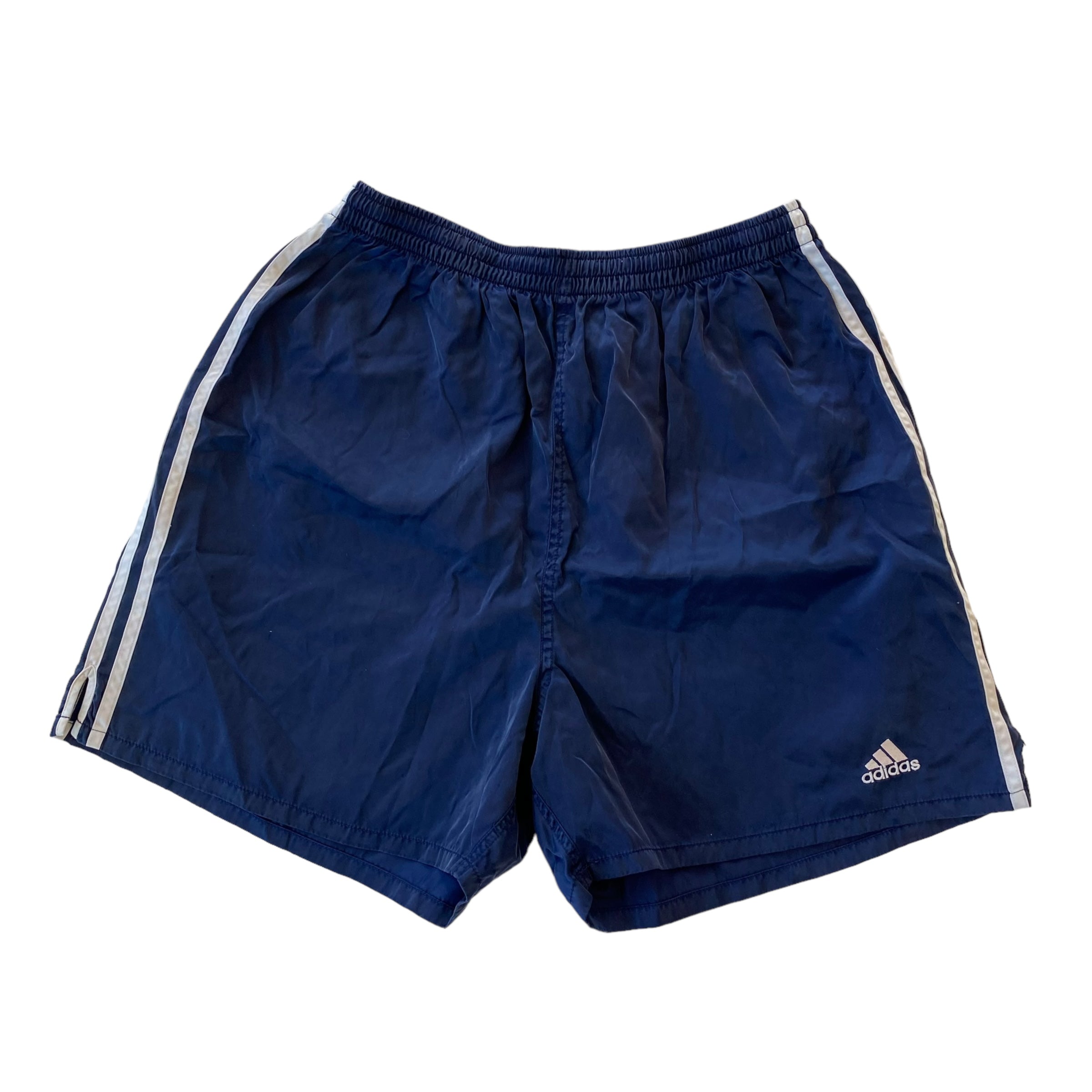 Adidas Blue Nylon Shorts