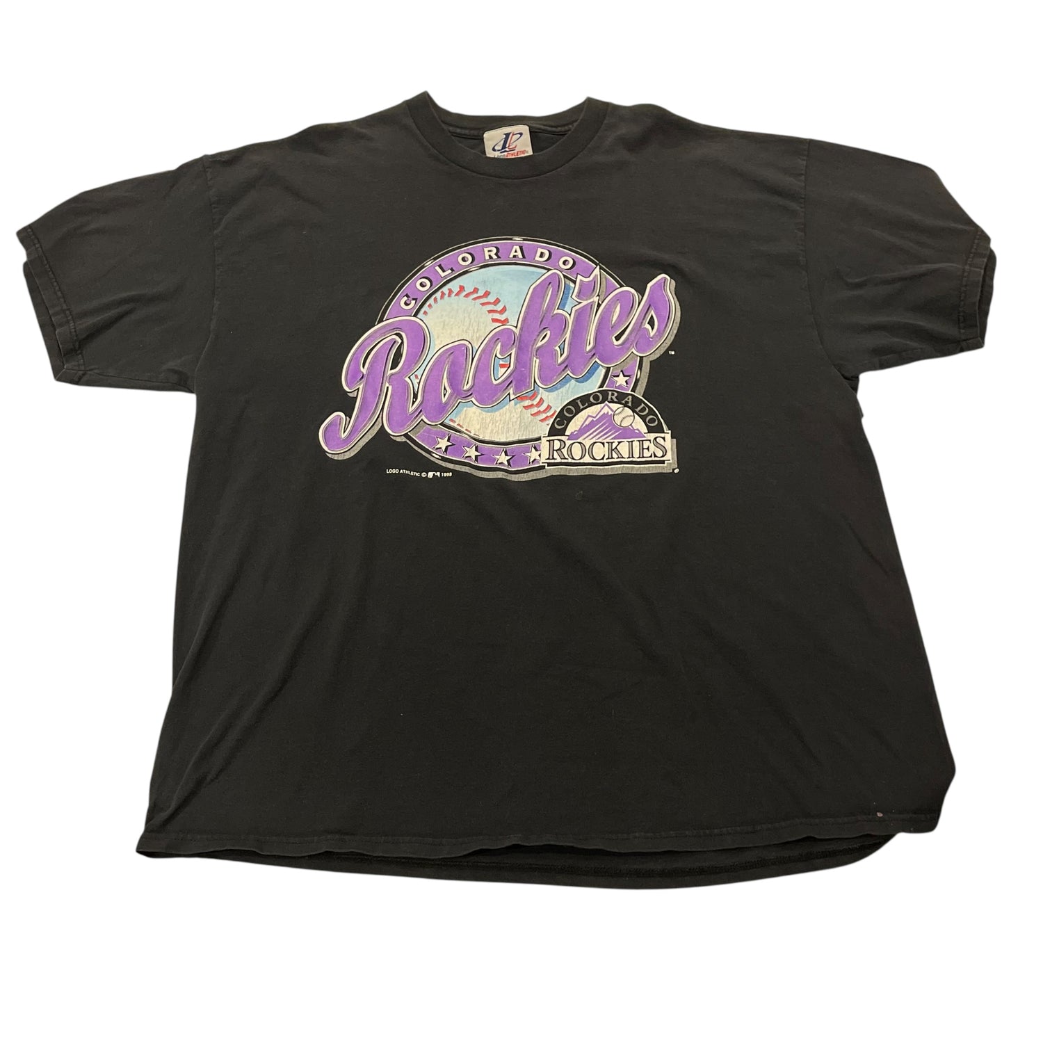 Vintage 1998 Colorado Rockies Graphic T-Shirt