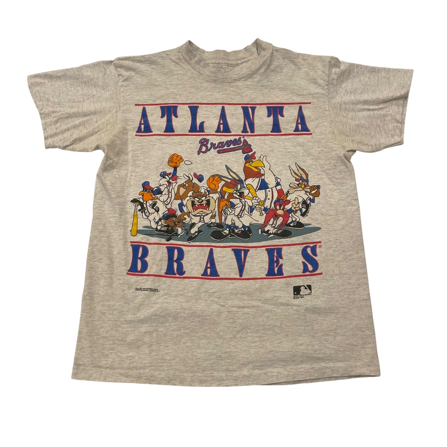 Vintage 1993 Atlanta Braves Looney Tunes T-Shirt