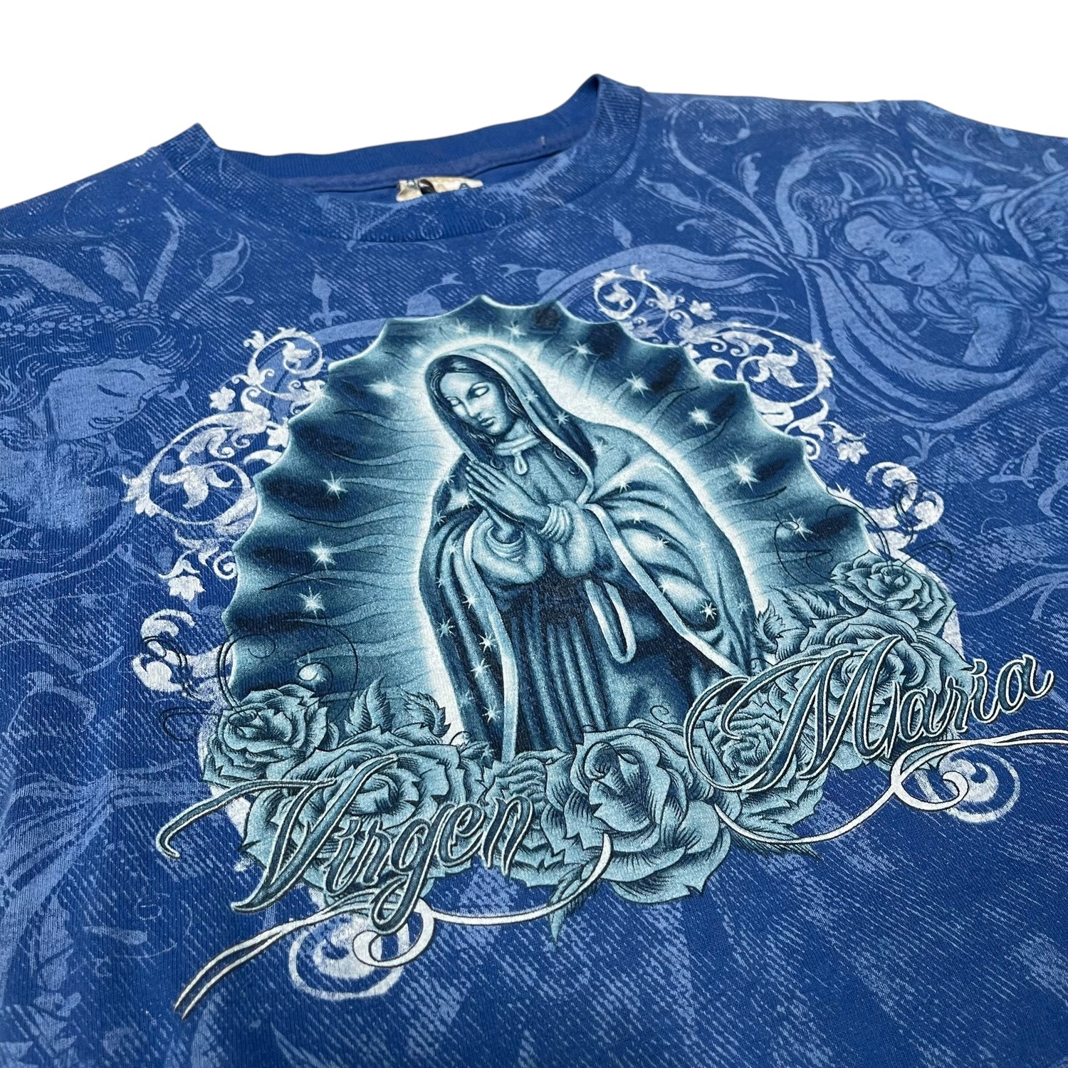 Y2K Virgen Maria AOP T-Shirt