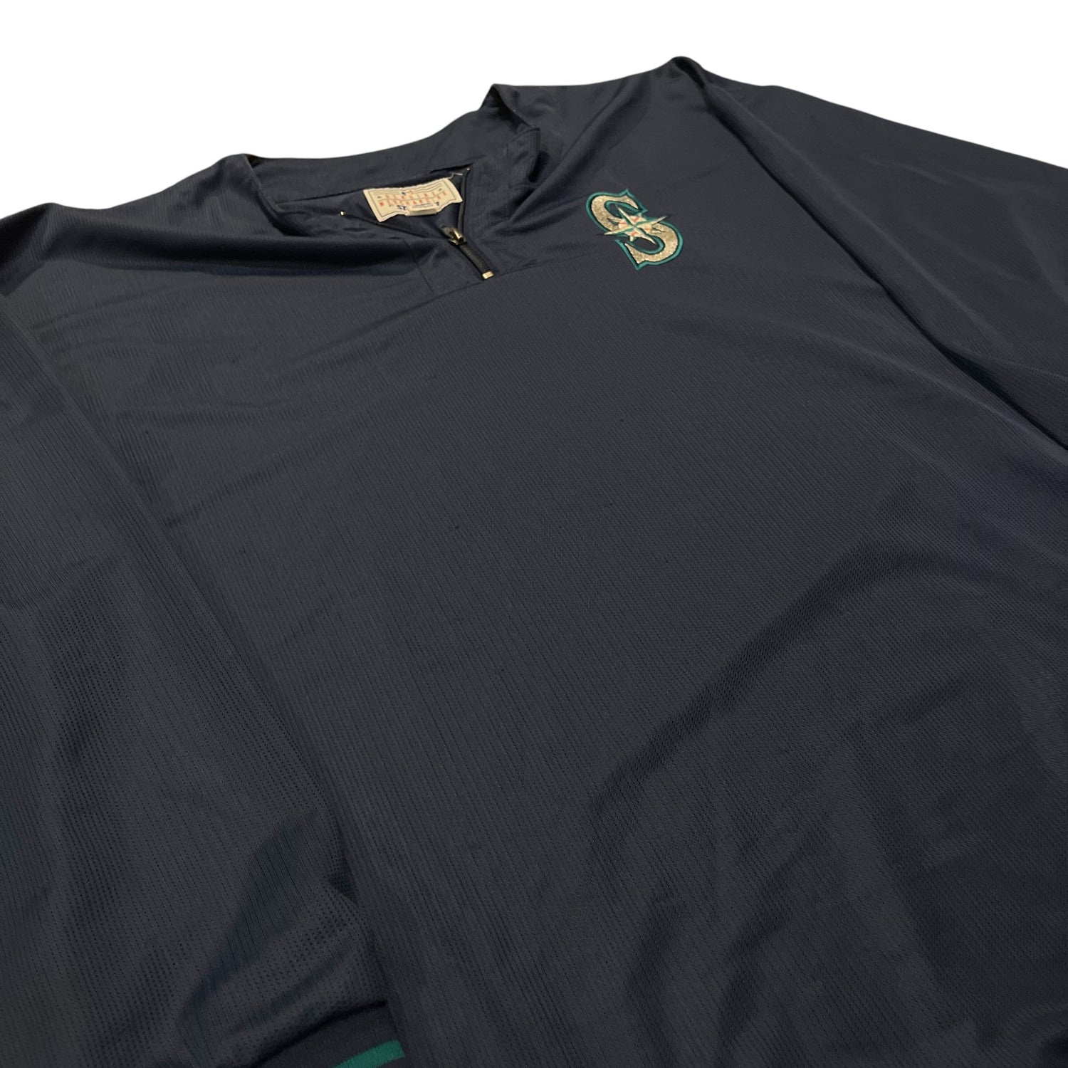 Vintage Seattle Mariners Quarter-Zip Windbreaker